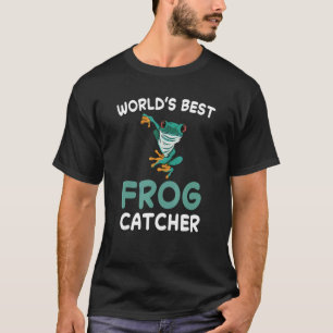 Camiseta Rana Amor Toad Rana Catcher Hunter Amphibian Catch