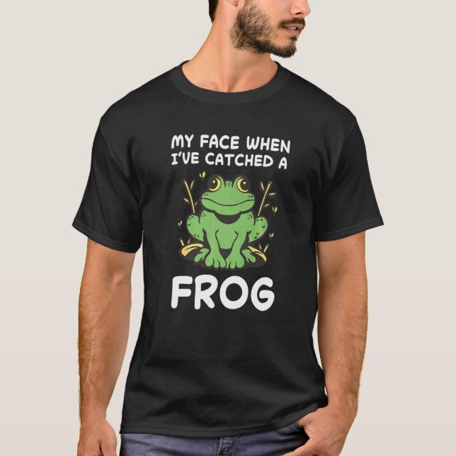 Camiseta Rana Amor Toad Rana Catcher Hunter Amphibian Catch (Anverso)