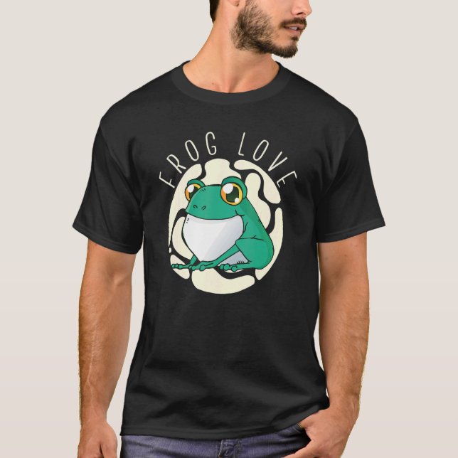 Camiseta Rana Amor Toad Rana Catcher Hunter Amphibian Catch (Anverso)