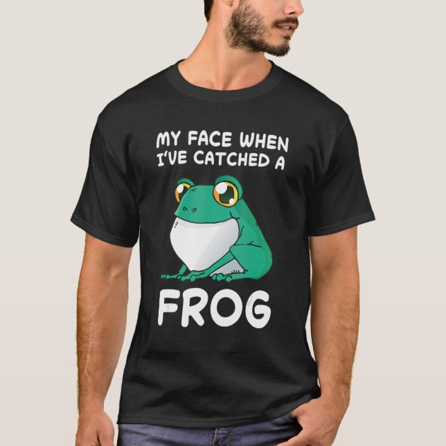Camiseta Rana Amor Toad Rana Catcher Hunter Amphibian Catch (Anverso)