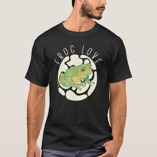 Camiseta Rana Amor Toad Rana Catcher Hunter Amphibian Catch (Anverso)