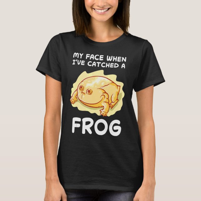 Camiseta Rana Amor Toad Rana Catcher Hunter Amphibian Catch (Anverso)