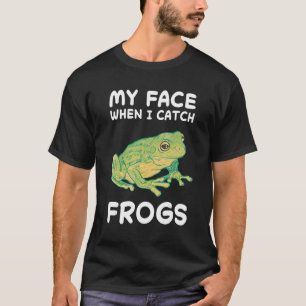 Camiseta Rana Amor Toad Rana Catcher Hunter Amphibian Catch