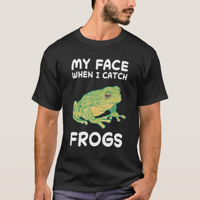 Camiseta Rana Amor Toad Rana Catcher Hunter Amphibian Catch (Anverso)