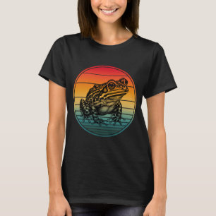 Camiseta Rana Anfibio Sapo Retro Vintage