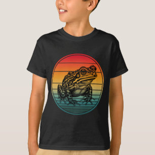 Camiseta Rana anfibio sapo vintage retro