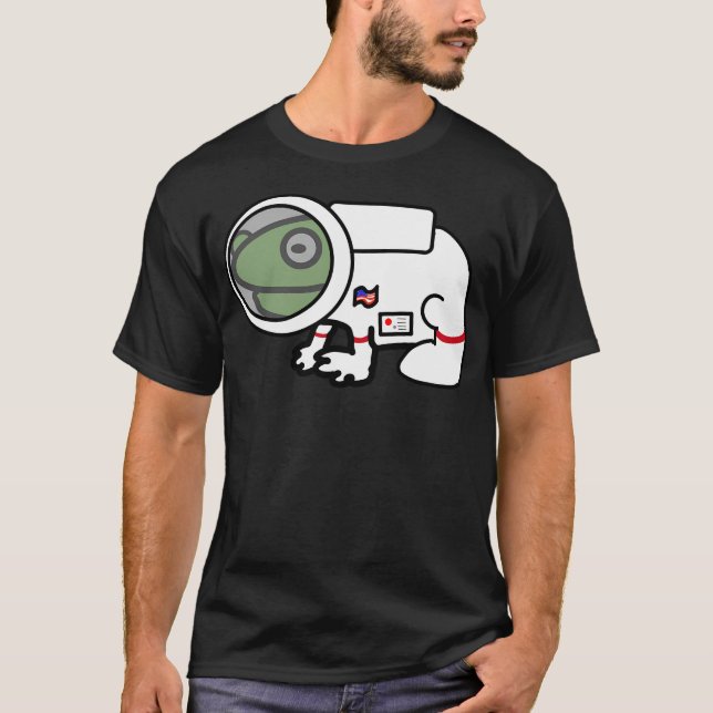 Camiseta Rana astronauta (Anverso)
