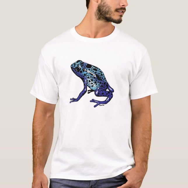 Camiseta Rana azul (Anverso)