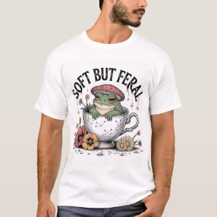 Camiseta Rana blanda pero Feral