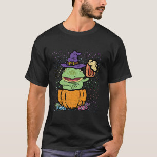 Camiseta Rana Bruja Halloween Vestido Vestido Tapo Hombres