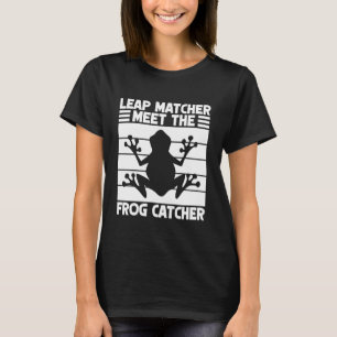 Camiseta Rana Capturadora Salto Coincidente Conocer al Capt