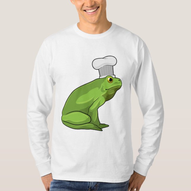 Camiseta Rana cocinada con gorra de Chef (Anverso)