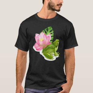 Camiseta Rana Colorida Linda Rana Animales Gráfico