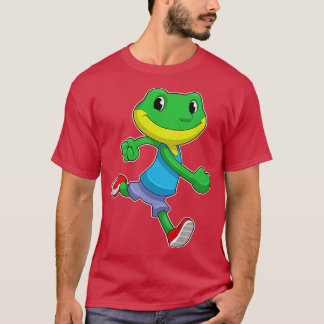 Camiseta Rana Como Corredora En Ejecución