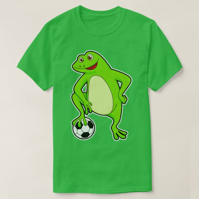 Camiseta Rana como jugador con bola (Diseño del anverso)
