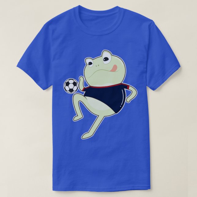 Camiseta Rana como jugador con bola 1 (Diseño del anverso)