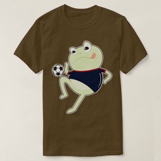 Camiseta Rana como jugador con bola 2 (Diseño del anverso)