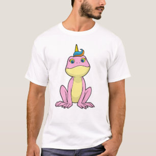Camiseta Rana como unicornio