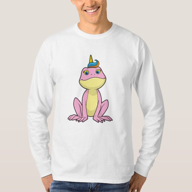 Camiseta Rana como unicornio (Anverso)