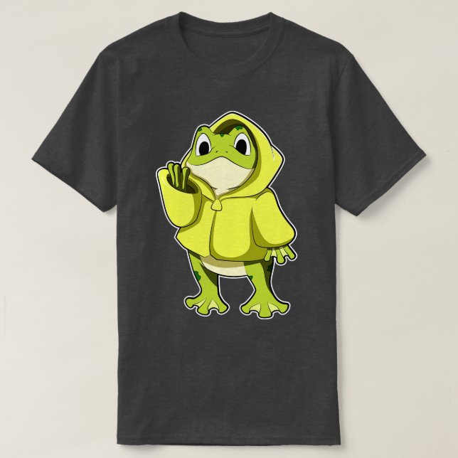 Camiseta Rana con abrigo (Diseño del anverso)