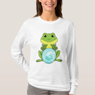 Camiseta Rana con bola de cristal