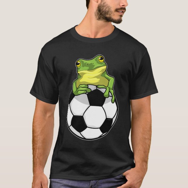 Camiseta Rana con bola de fútbol (Anverso)