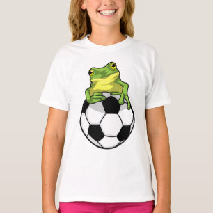 Camiseta Rana con bola de fútbol