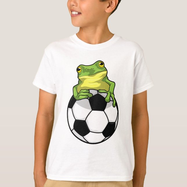 Camiseta Rana con bola de fútbol (Anverso)