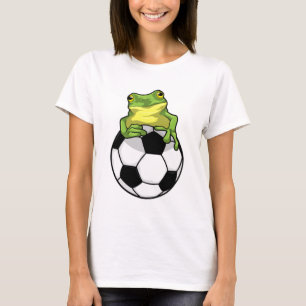 Camiseta Rana con bola de fútbol