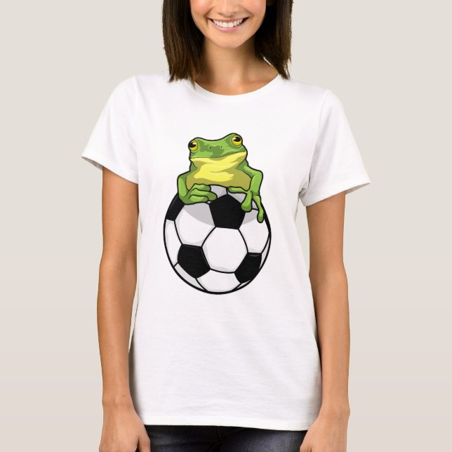 Camiseta Rana con bola de fútbol (Anverso)