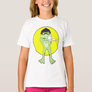 Camiseta Rana con gafas de natación