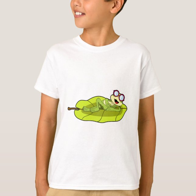 Camiseta Rana con gafas de sol (Anverso)