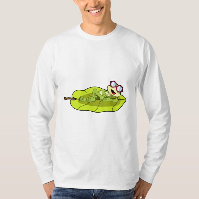 Camiseta Rana con gafas de sol (Anverso)