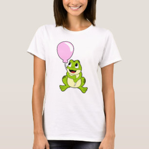 Camiseta Rana con globo