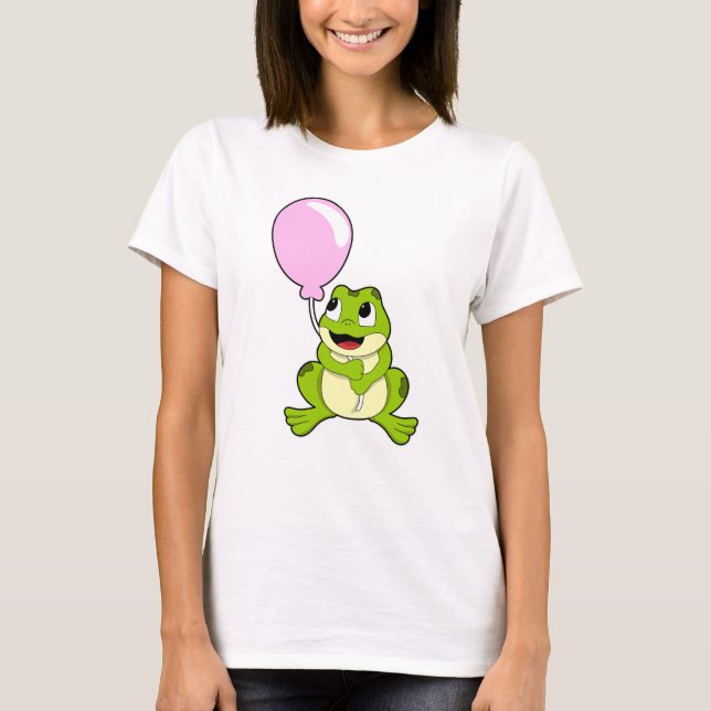 Camiseta Rana con globo (Anverso)