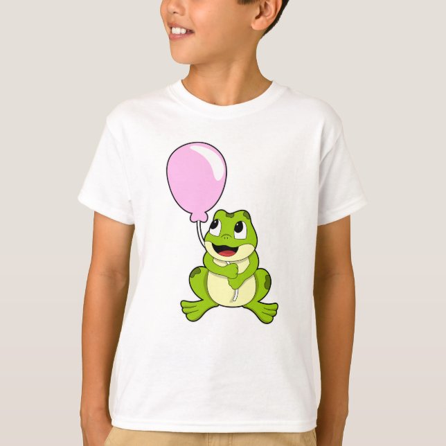 Camiseta Rana con globo (Anverso)