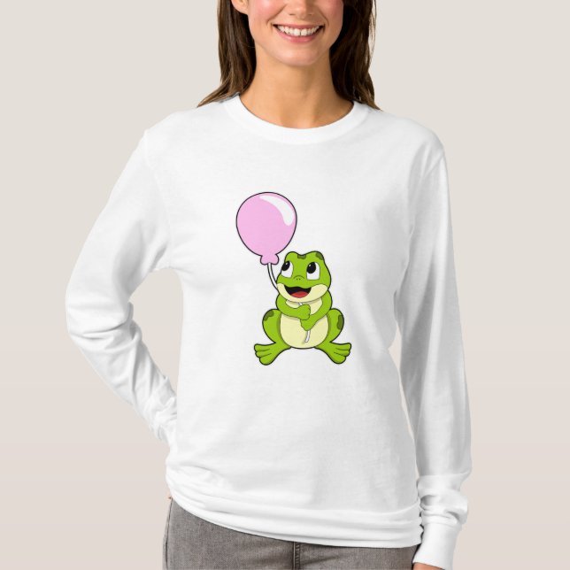 Camiseta Rana con globo (Anverso)
