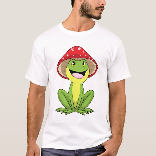 Camiseta Rana con hongo (Anverso)