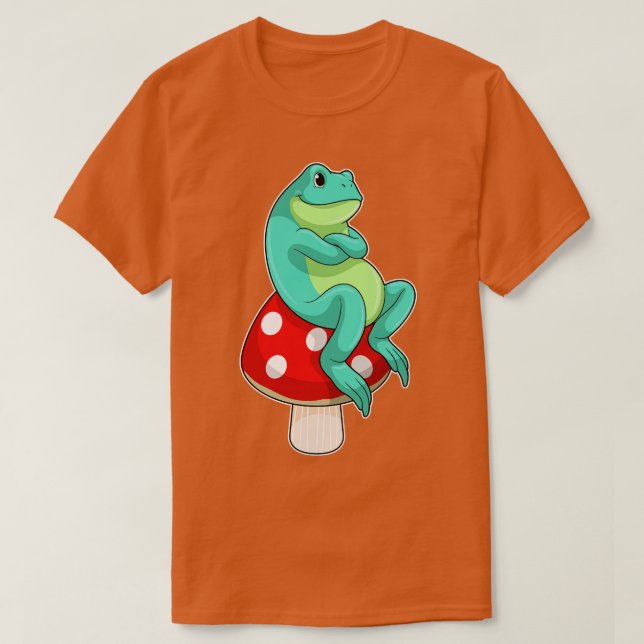Camiseta Rana con hongo (Diseño del anverso)