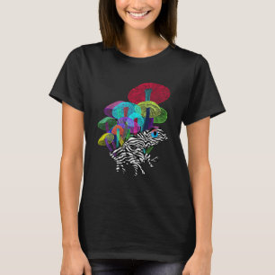 Camiseta Rana con hongos en estilo Neon