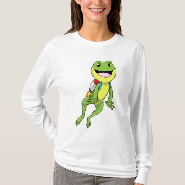 Camiseta Rana con Jetpack (Anverso)