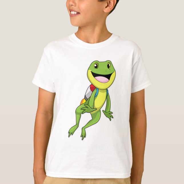 Camiseta Rana con Jetpack (Anverso)