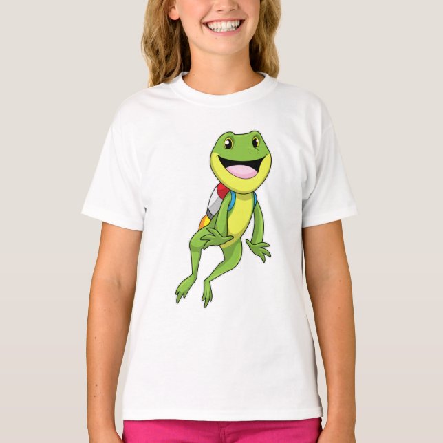 Camiseta Rana con Jetpack (Anverso)