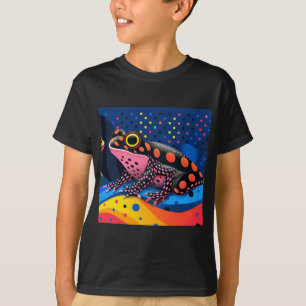 Camiseta Rana con manchas coloridas