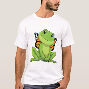 Camiseta Rana con mariposa