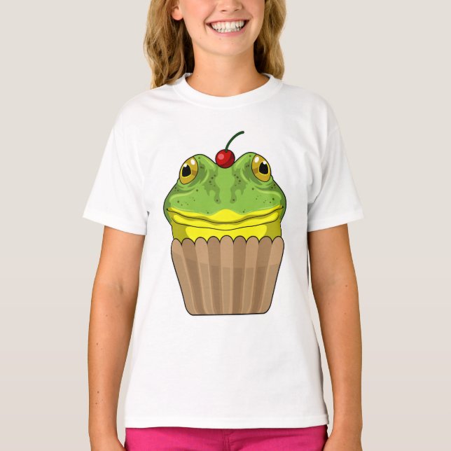 Camiseta Rana con Muffin (Anverso)