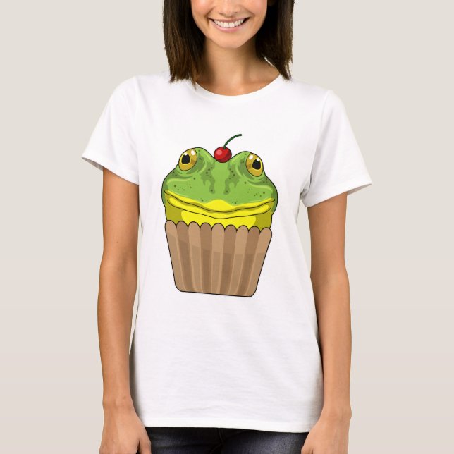 Camiseta Rana con Muffin (Anverso)