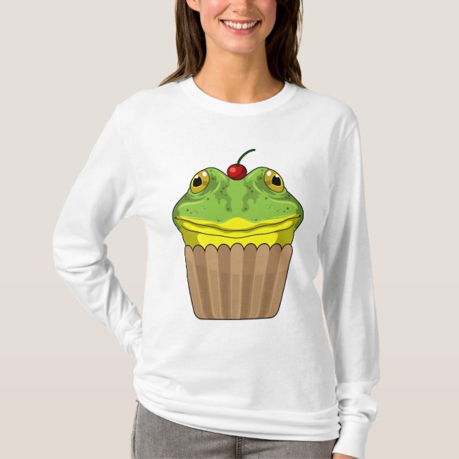 Camiseta Rana con Muffin (Anverso)
