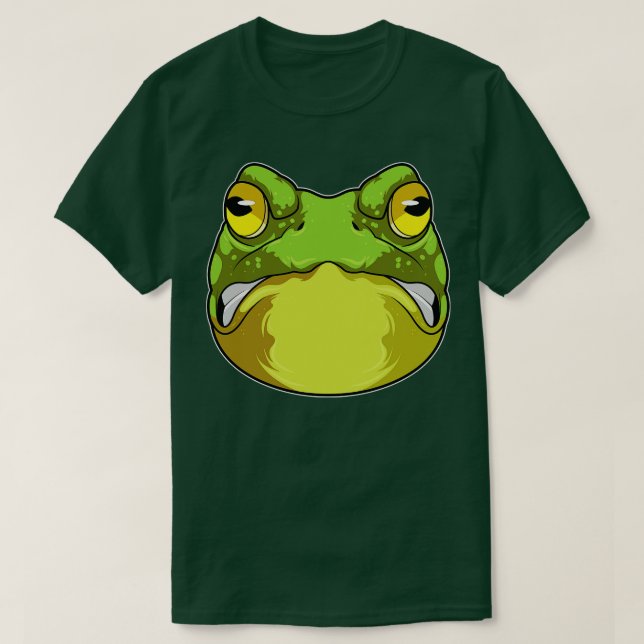 Camiseta Rana con ojo malvado (Diseño del anverso)