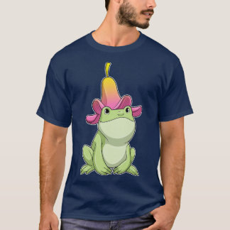 Camiseta Rana con Plumeria